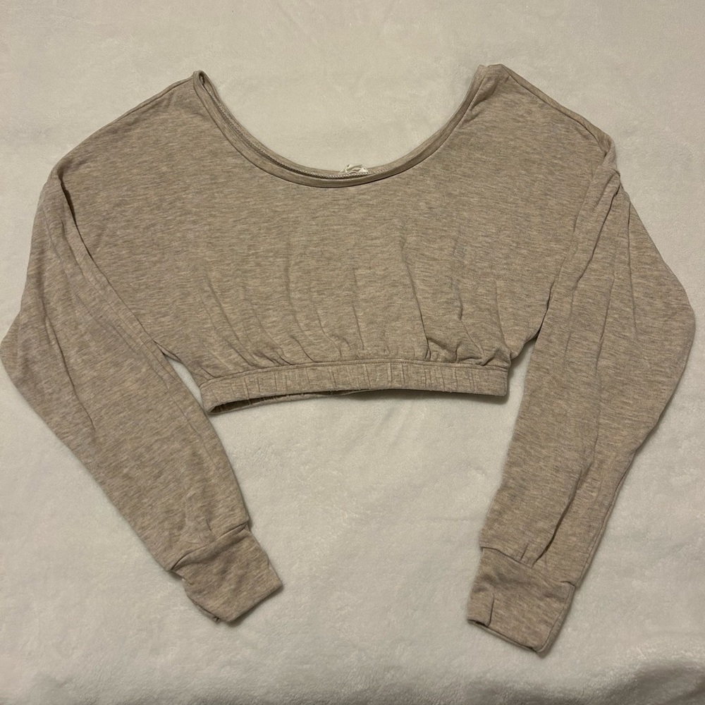 Garage Elastic Waist Crop Tee